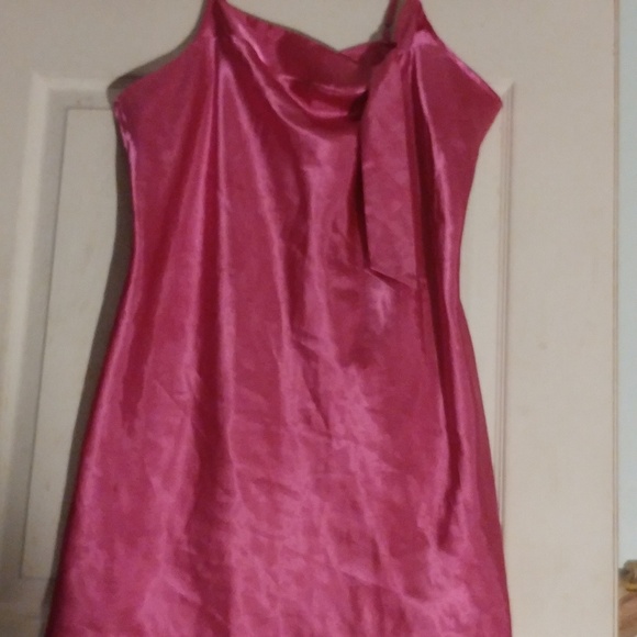 Other - ❤Pink Chemise with Bow Tie Vintage!